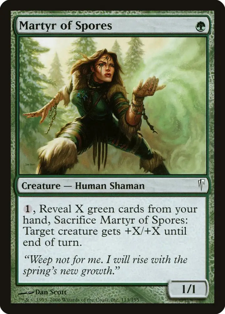 Martyr of Spores [Coldsnap] - MTG Single