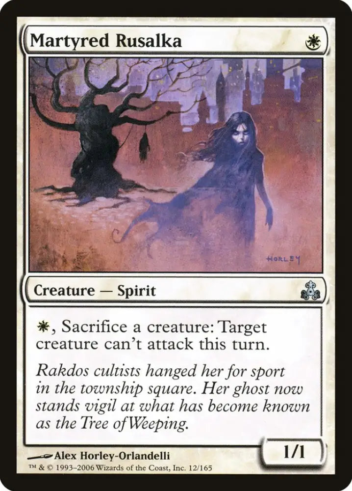 Martyred Rusalka [Guildpact] - MTG Single