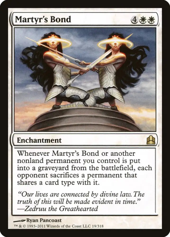 Martyr’s Bond [Commander 2011] - MTG Single