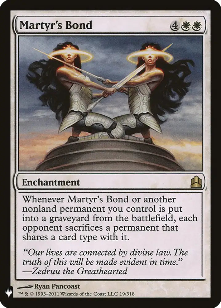 Martyr’s Bond [The List] - MTG Single