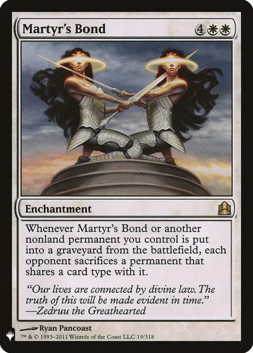 Martyr’s Bond [The List] - MTG Single