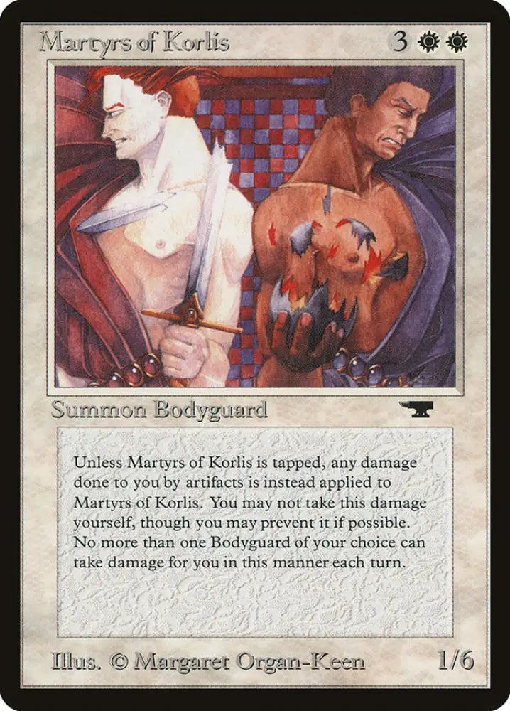 Martyrs of Korlis [Antiquities] - MTG Single