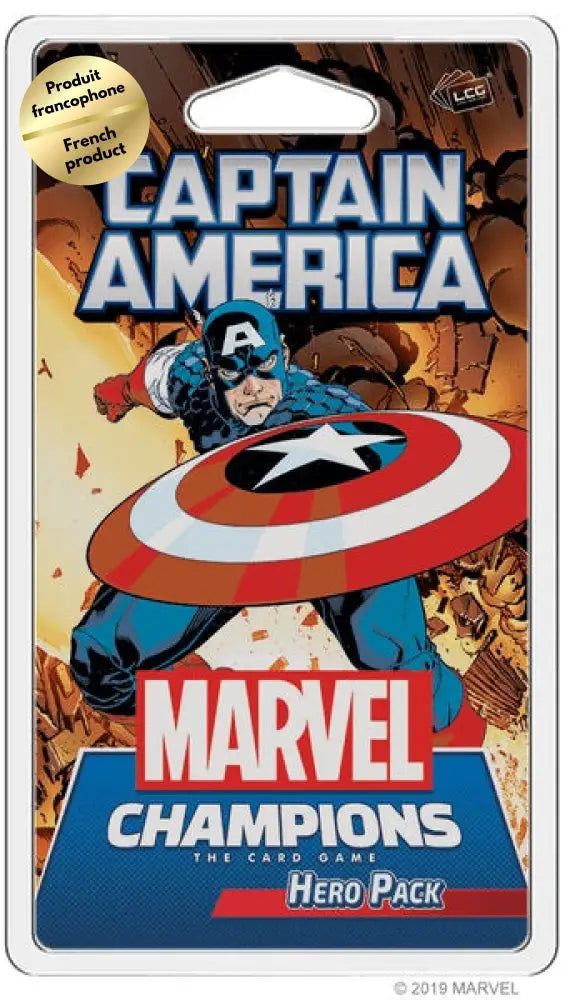 Marvel Champions: LCG: Captain America Hero Pack (Fr) - Board Games