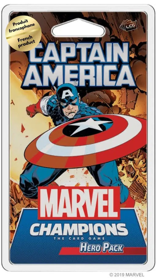 Marvel Champions: LCG: Captain America Hero Pack (Fr) - Board Games