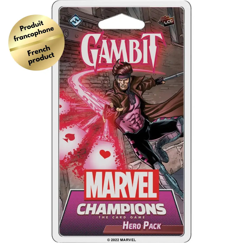 Marvel Champions LCG: Gambit Hero Pack (FR) - Board Games