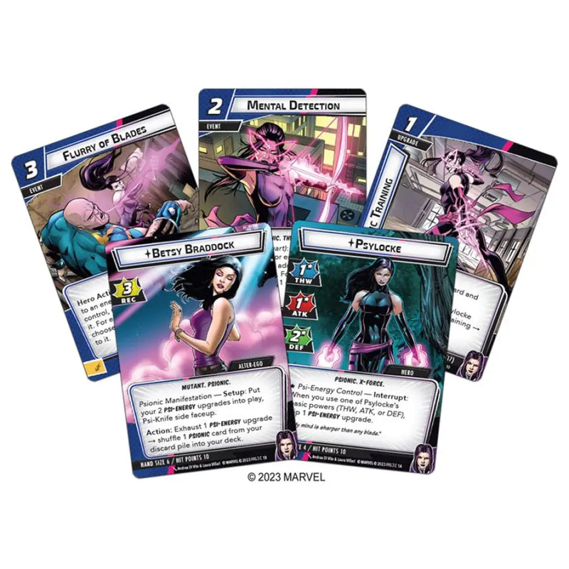Marvel Champions LCG: Psylocke Hero Pack (FR) - Board Games