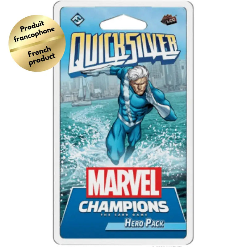 Marvel Champions: LCG: Quicksilver Hero Pack (FR) - Board Games