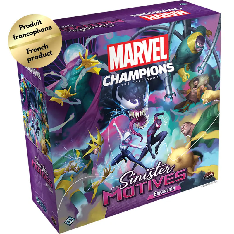 Marvel Champions LCG: Sinister Motives Expansion (FR) - Board Games