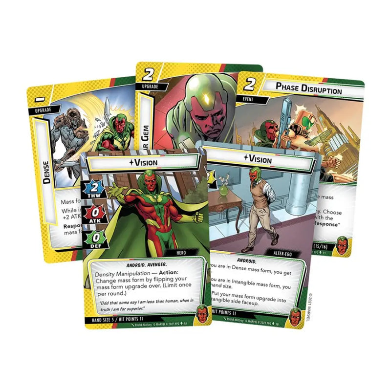 Marvel Champions: LCG: Vision Hero Pack (FR) - Board Games
