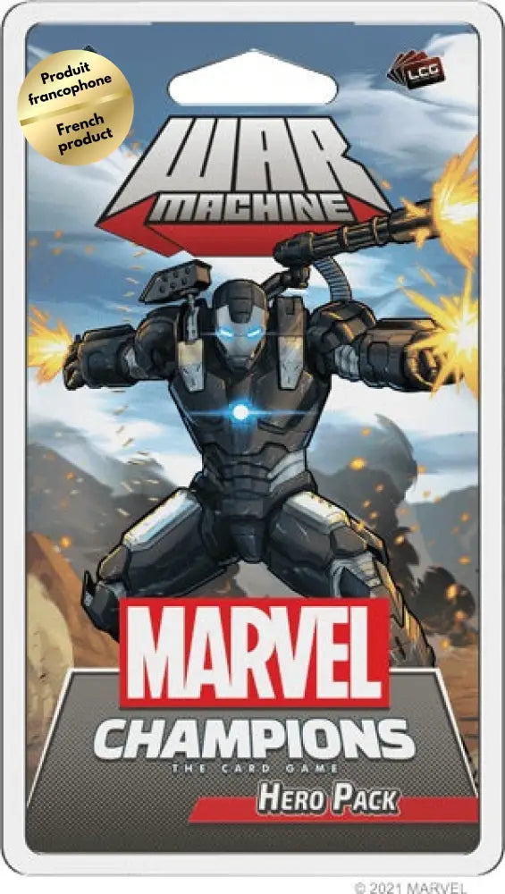 Marvel Champions: LCG: Warmachine Hero Pack (FR) - Board Games
