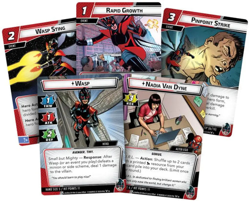 Marvel Champions: LCG: Wasp Hero Pack (Fr) - Board Games