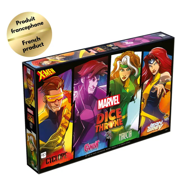 Marvel Dice Throne - Cyclops vs Gambit vs Rogue vs Jean Grey (FR) - Board Games