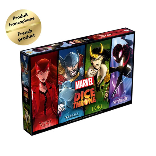 Marvel Dice Throne - Scarlet Witch vs Thor vs Loki vs Spider-Man (FR) - Board Games
