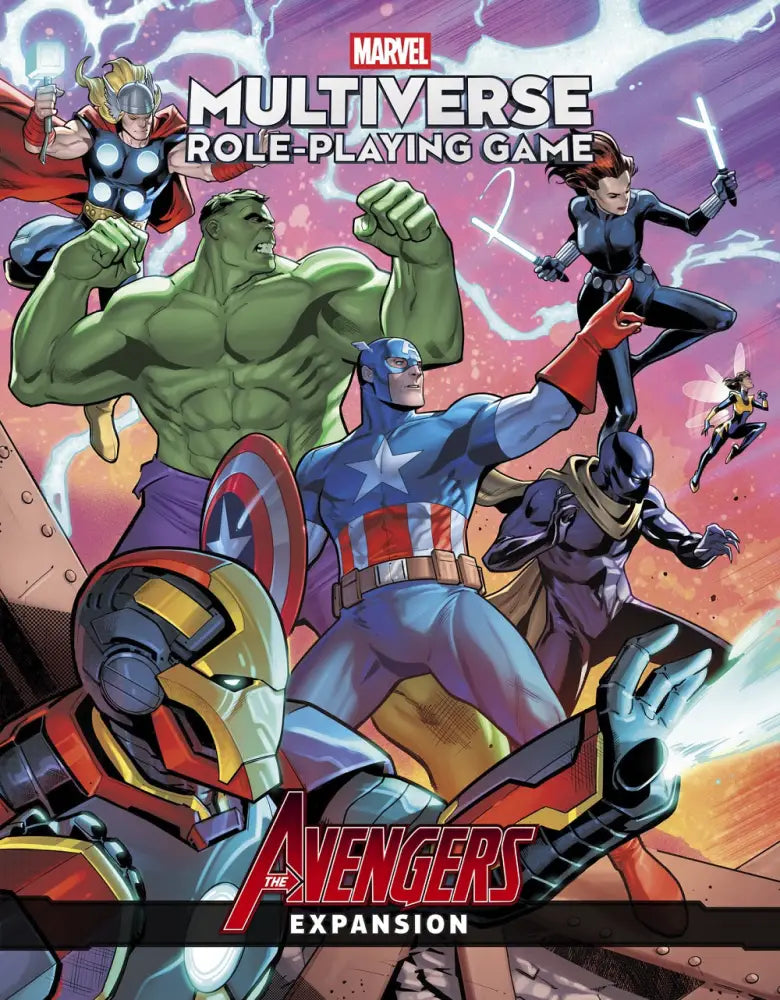 Marvel Multiverse RPG Avengers Expansion - Role Playing Game