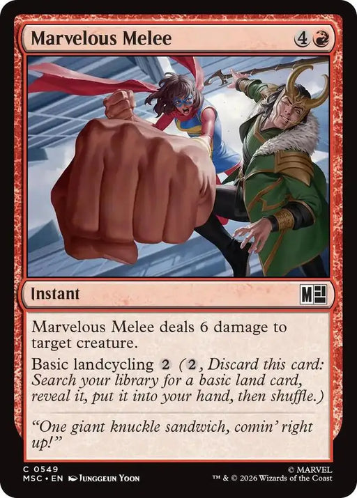 Marvelous Melee (549) [Marvel Super Heroes Commander]