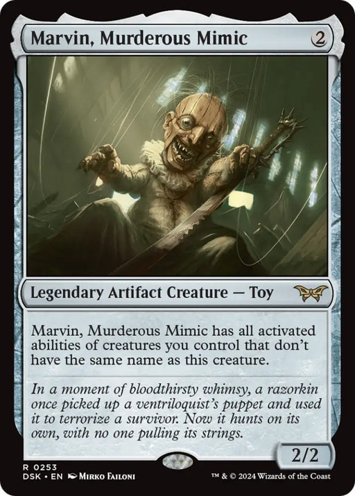Marvin Murderous Mimic [Duskmourn: House of Horror] - MTG Single