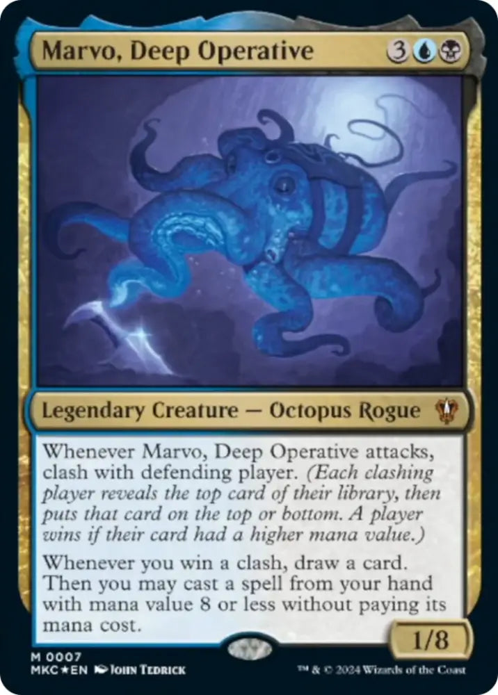 Marvo Deep Operative [Murders at Karlov Manor Commander] - MTG Single
