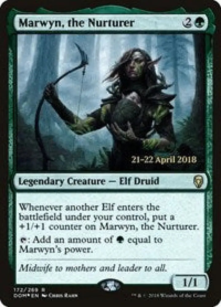 Marwyn, the Nurturer (172) [Prerelease Cards]