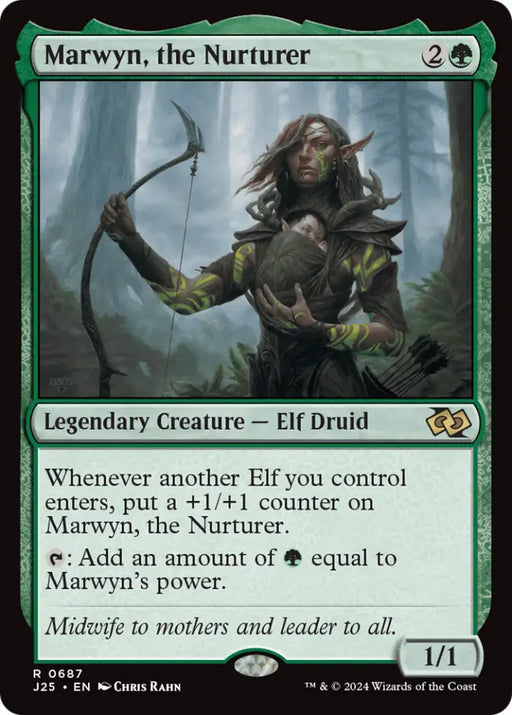 Marwyn the Nurturer [Foundations Jumpstart] - MTG Single