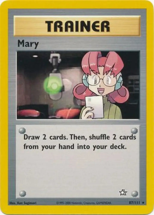 Mary (87/111) [Neo Genesis Unlimited] - Pokemon Single
