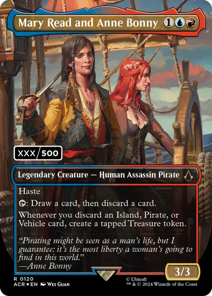Mary Read and Anne Bonny (English) (Serial Numbered) [Assassin’s Creed] - MTG Single