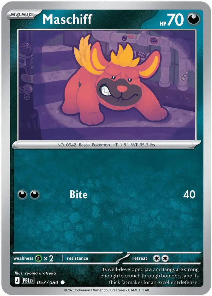 Maschiff (057/084) [ME05: Pitch Black]