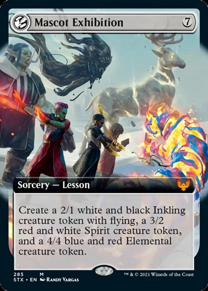 Mascot Exhibition (Extended Art) [Strixhaven: School of Mages] - MTG Single