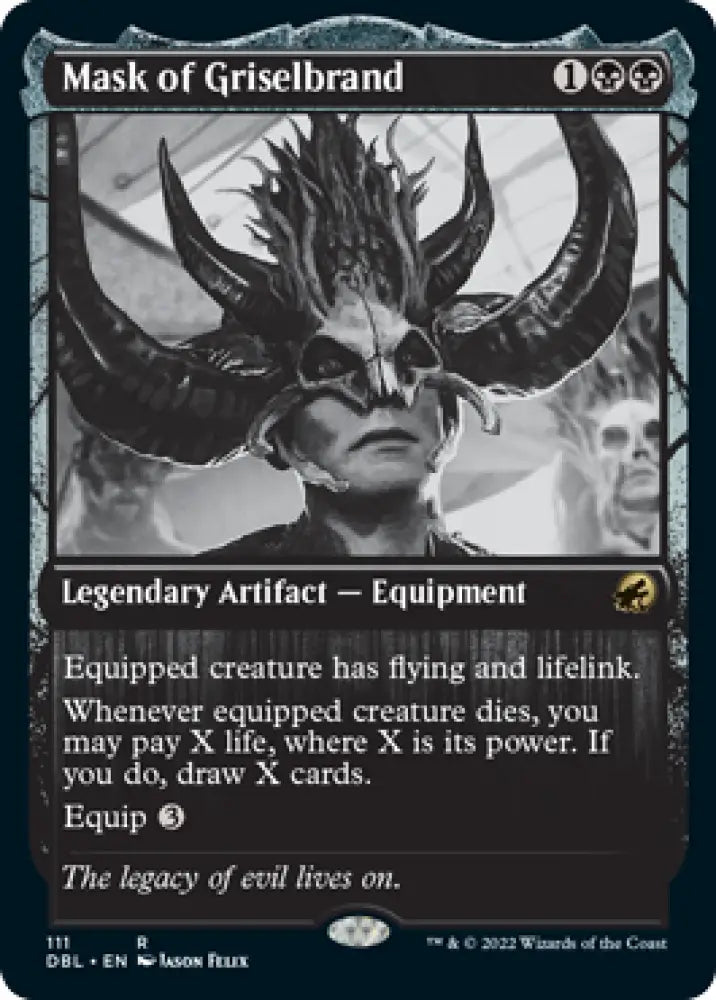 Mask of Griselbrand [Innistrad: Double Feature] - MTG Single