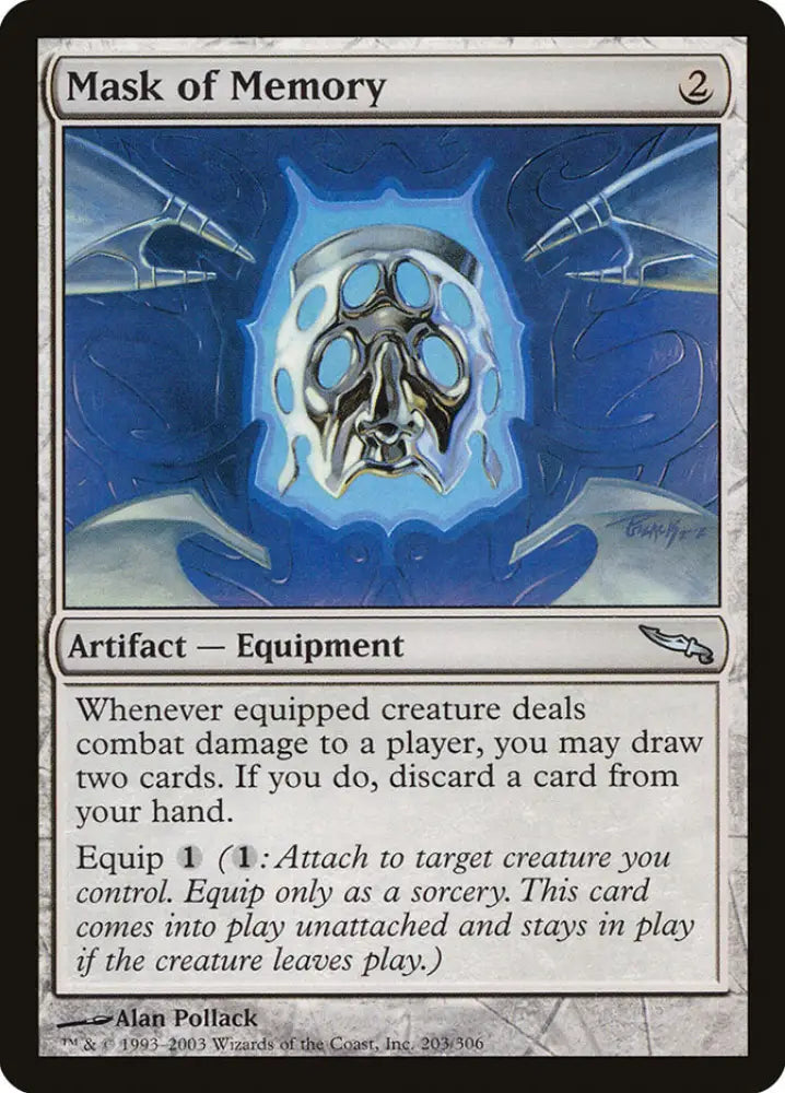 Mask of Memory [Mirrodin] - MTG Single