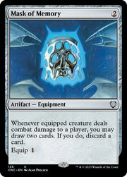 Mask of Memory [Phyrexia: All Will Be One Commander] - MTG Single