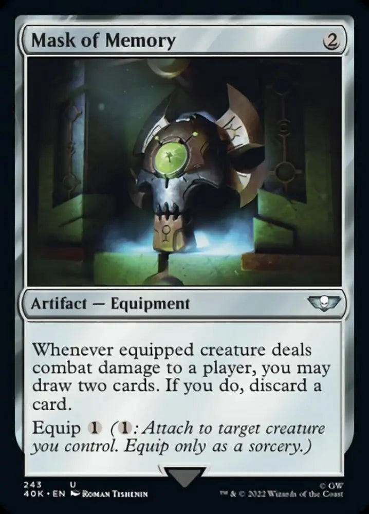 Mask of Memory [Warhammer 40,000] - MTG Single