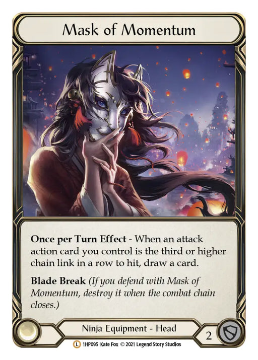 Mask of Momentum [1HP095] (History Pack 1) - Flesh And Blood Single
