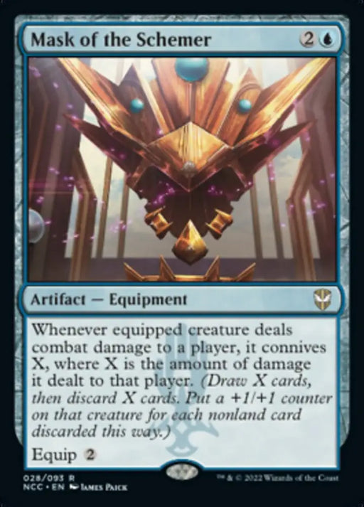 Mask of the Schemer [Streets of New Capenna Commander] - MTG Single