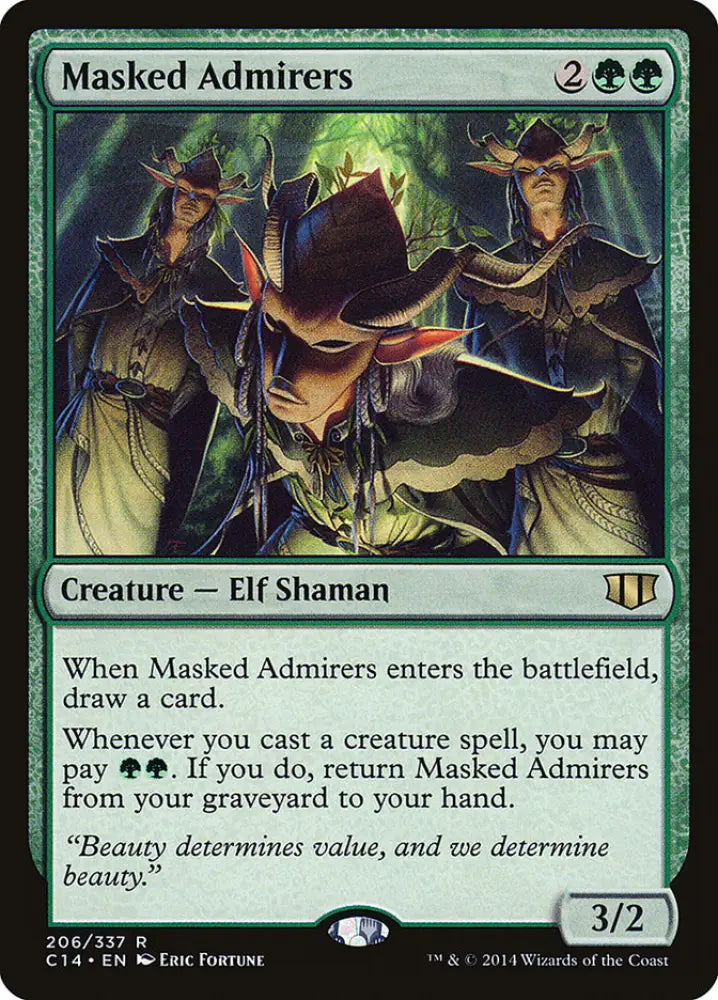 Masked Admirers [Commander 2014] - MTG Single