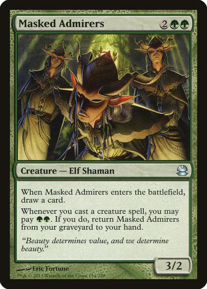 Masked Admirers [Modern Masters] - MTG Single