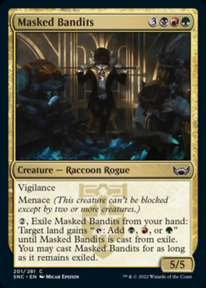 Masked Bandits [Streets of New Capenna] - MTG Single