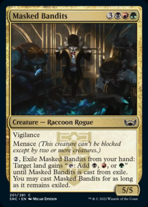Masked Bandits [Streets of New Capenna] - MTG Single