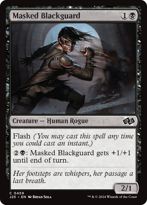 Masked Blackguard [Foundations Jumpstart] - MTG Single