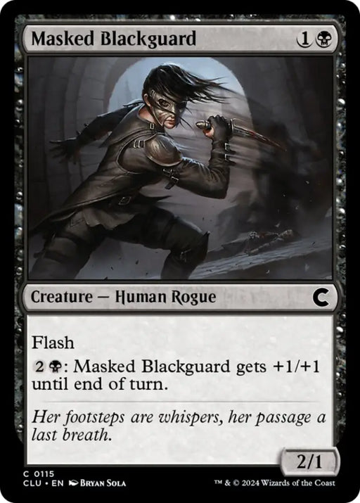 Masked Blackguard [Ravnica: Clue Edition] - MTG Single
