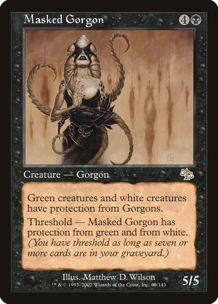 Masked Gorgon [Judgment] - MTG Single