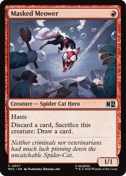 Masked Meower (807) [Marvel Super Heroes Commander]