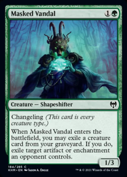 Masked Vandal [Kaldheim] - MTG Single