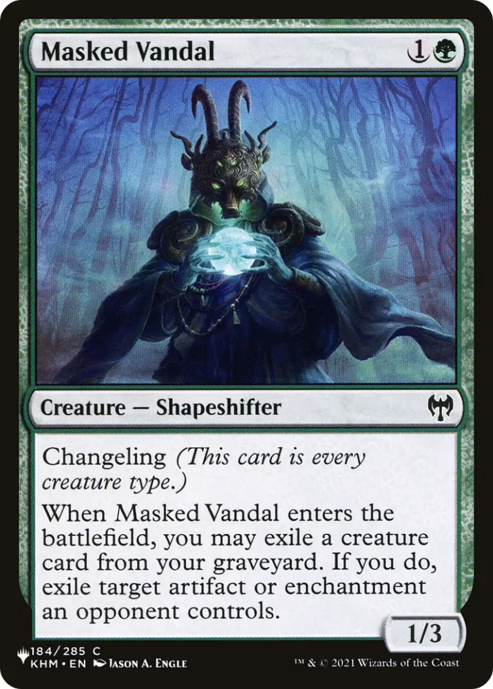 Masked Vandal [The List] - MTG Single