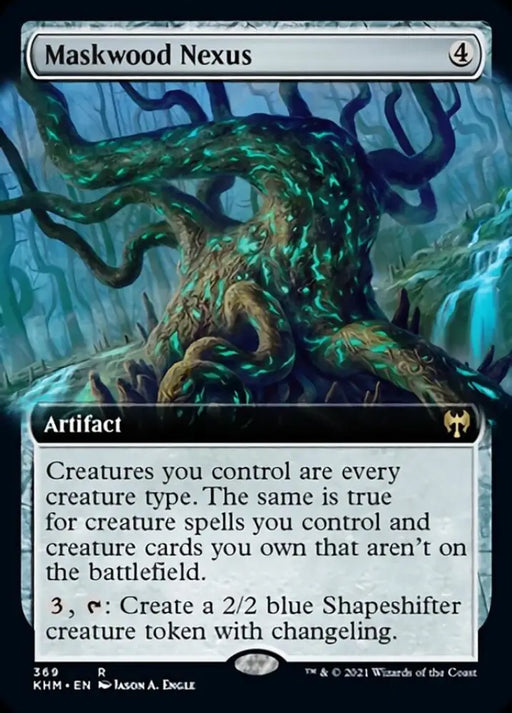 Maskwood Nexus (Extended Art) [Kaldheim] - MTG Single