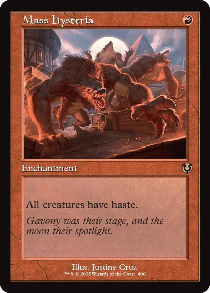 Mass Hysteria (Retro Frame) (400) [Innistrad Remastered]