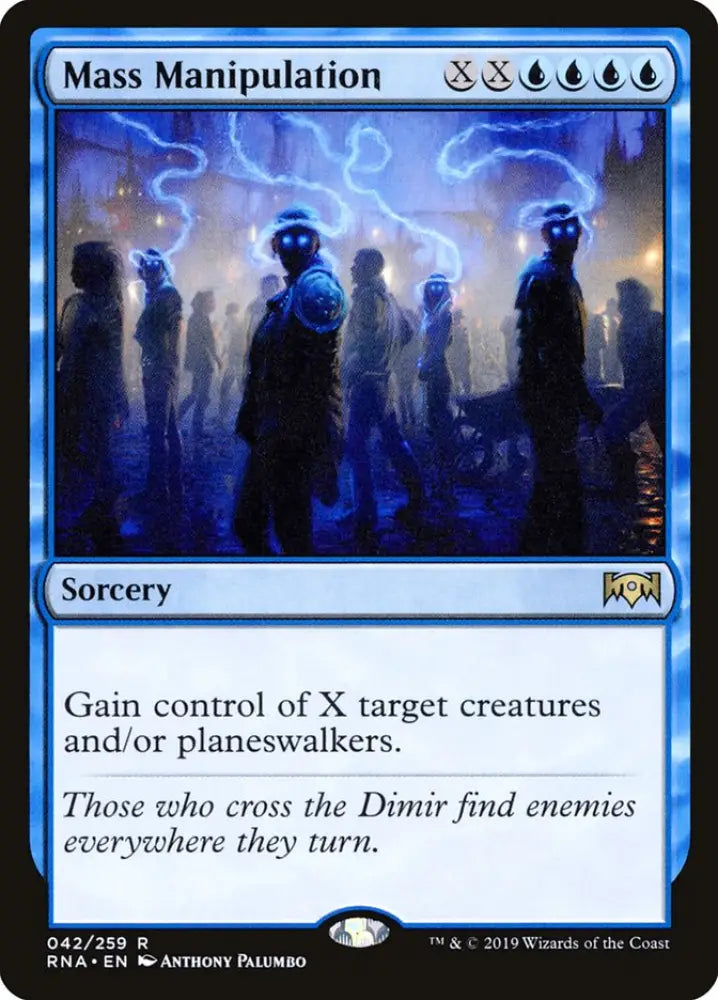 Mass Manipulation [Ravnica Allegiance] - MTG Single