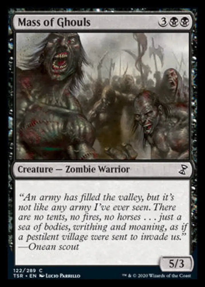 Mass of Ghouls [Time Spiral Remastered] - MTG Single