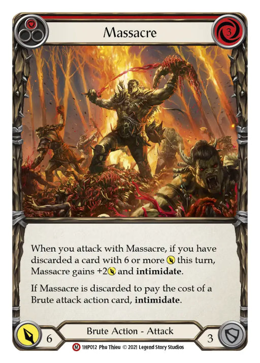 Massacre [1HP012] (History Pack 1) - Flesh And Blood Single