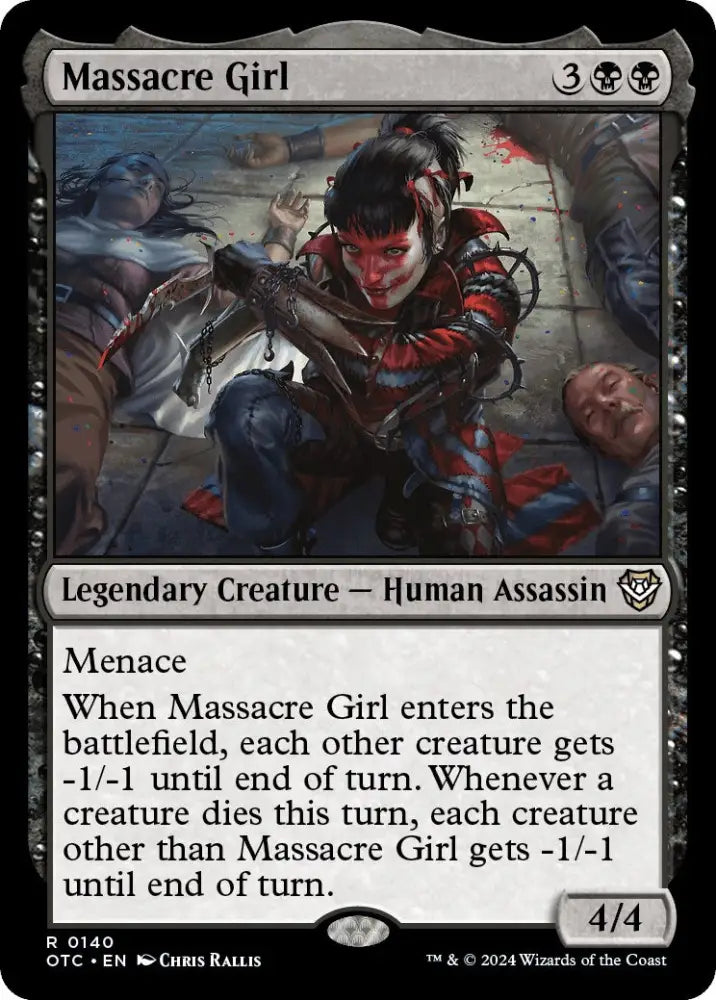 Massacre Girl [Outlaws of Thunder Junction Commander] - MTG Single