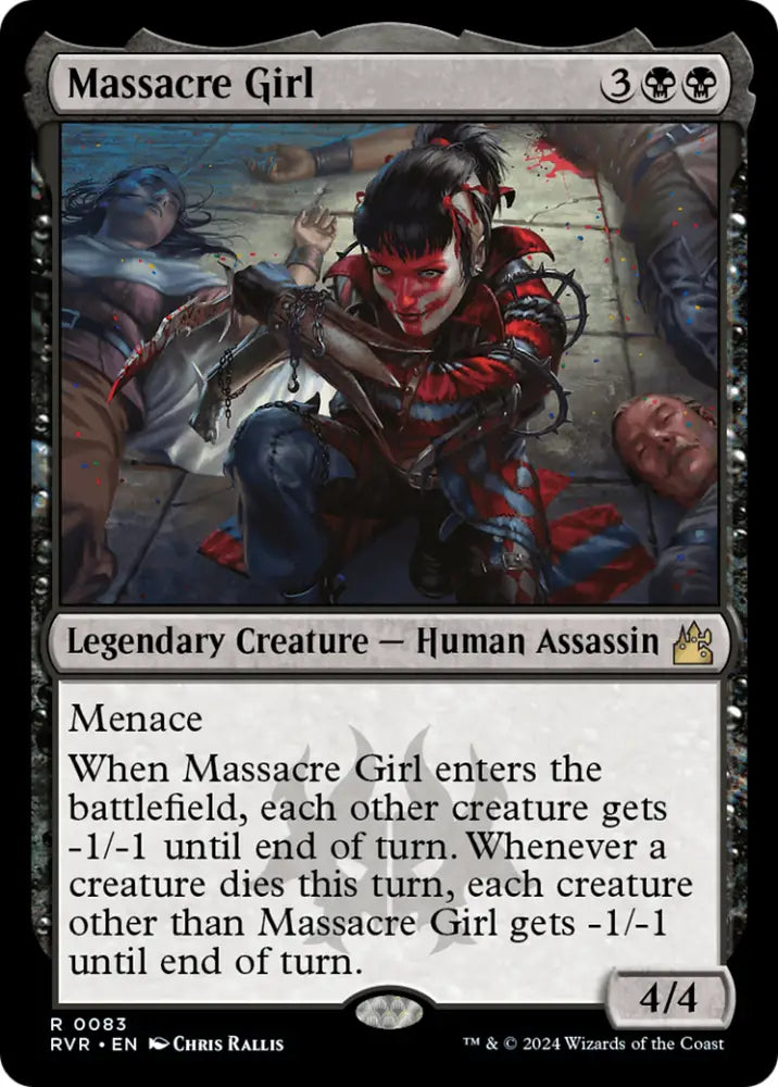 Massacre Girl [Ravnica Remastered] - MTG Single